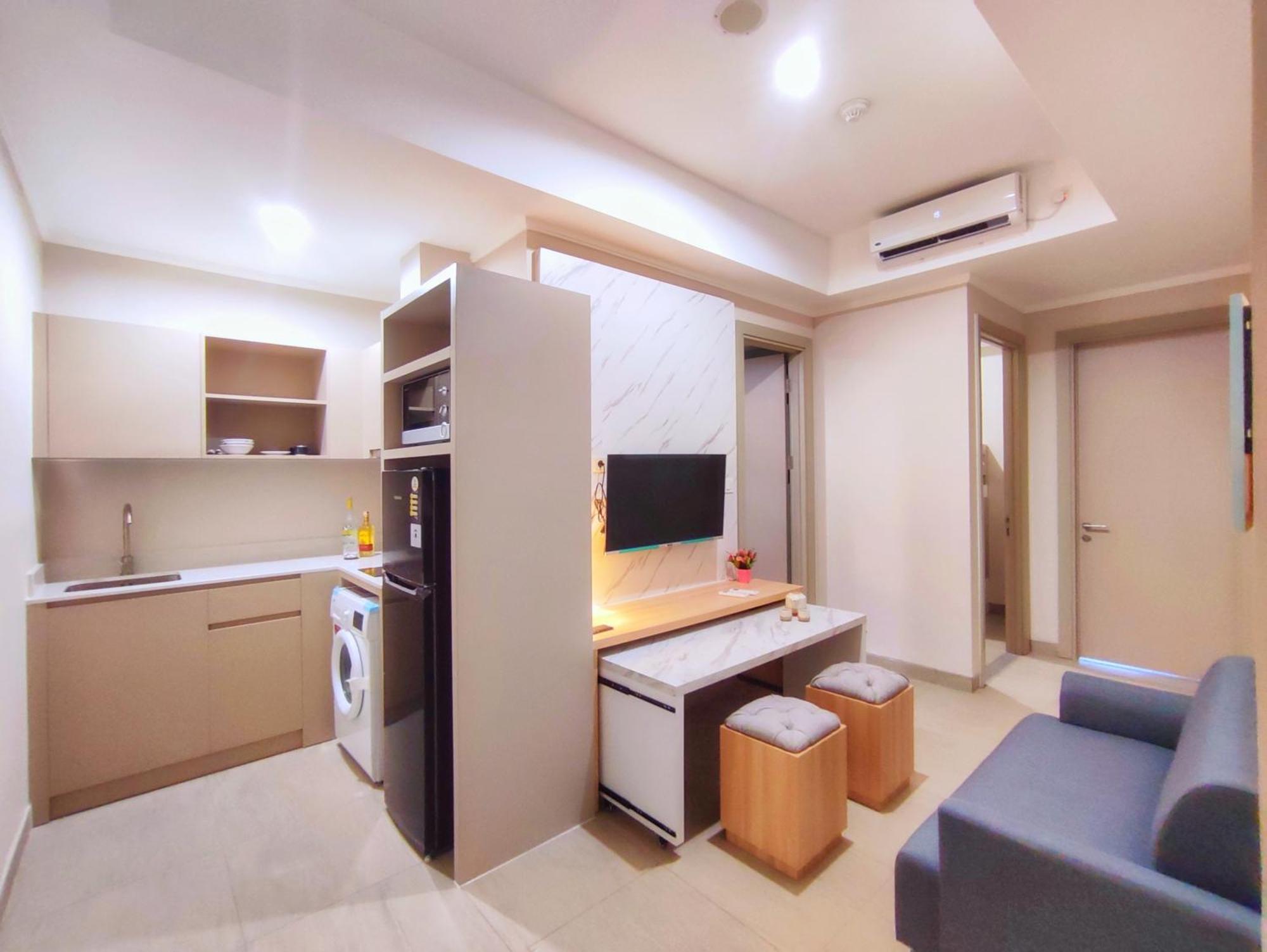 Apartamento Brand New 2Br Apt Menara Jakarta, Jkt Inter Expo Exterior foto