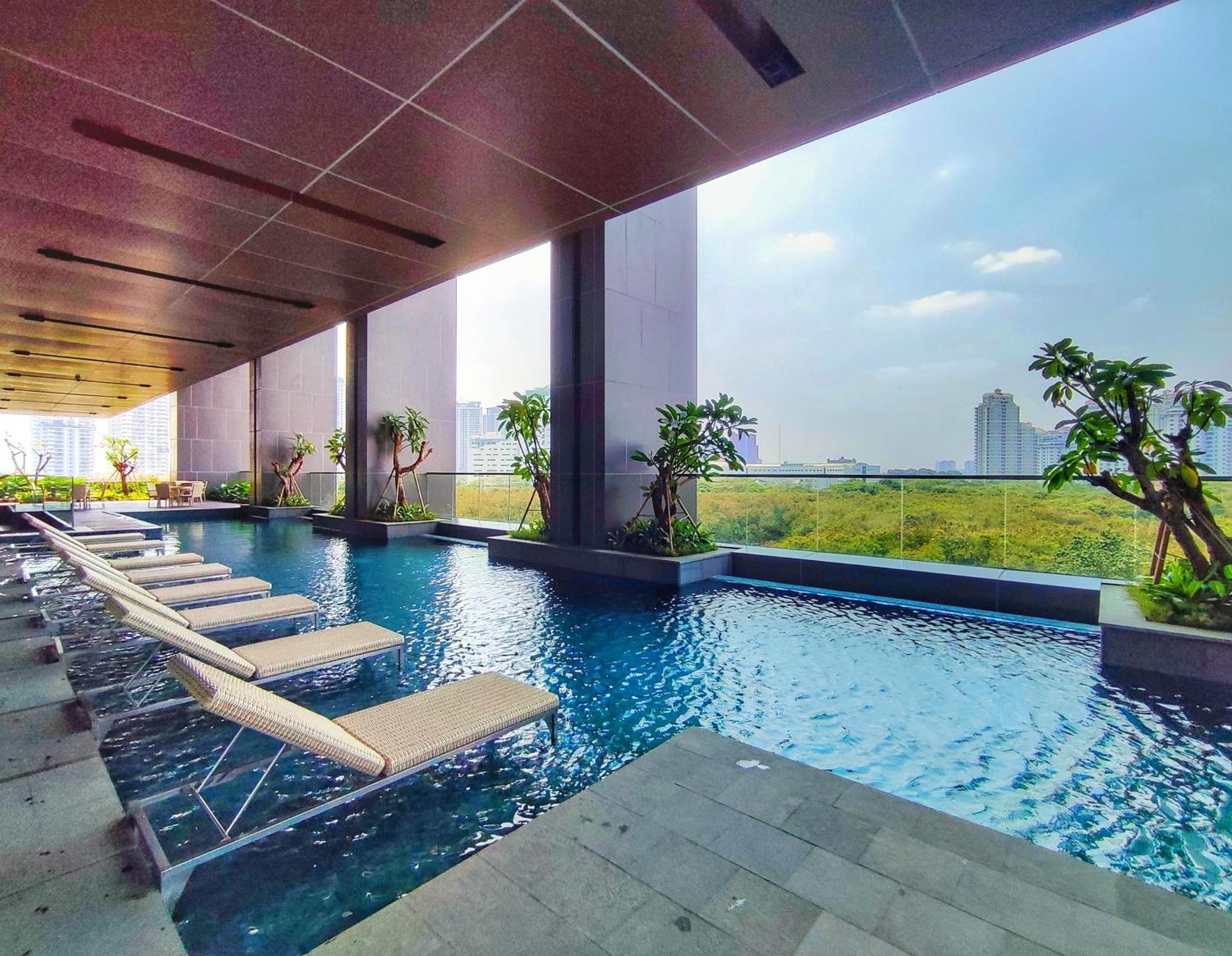 Apartamento Brand New 2Br Apt Menara Jakarta, Jkt Inter Expo Exterior foto